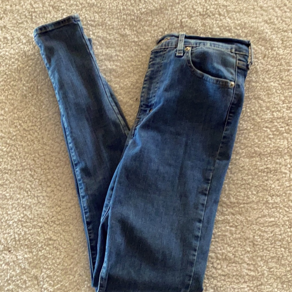 Levi’s Mile High Super Skinny Jeans Size 28